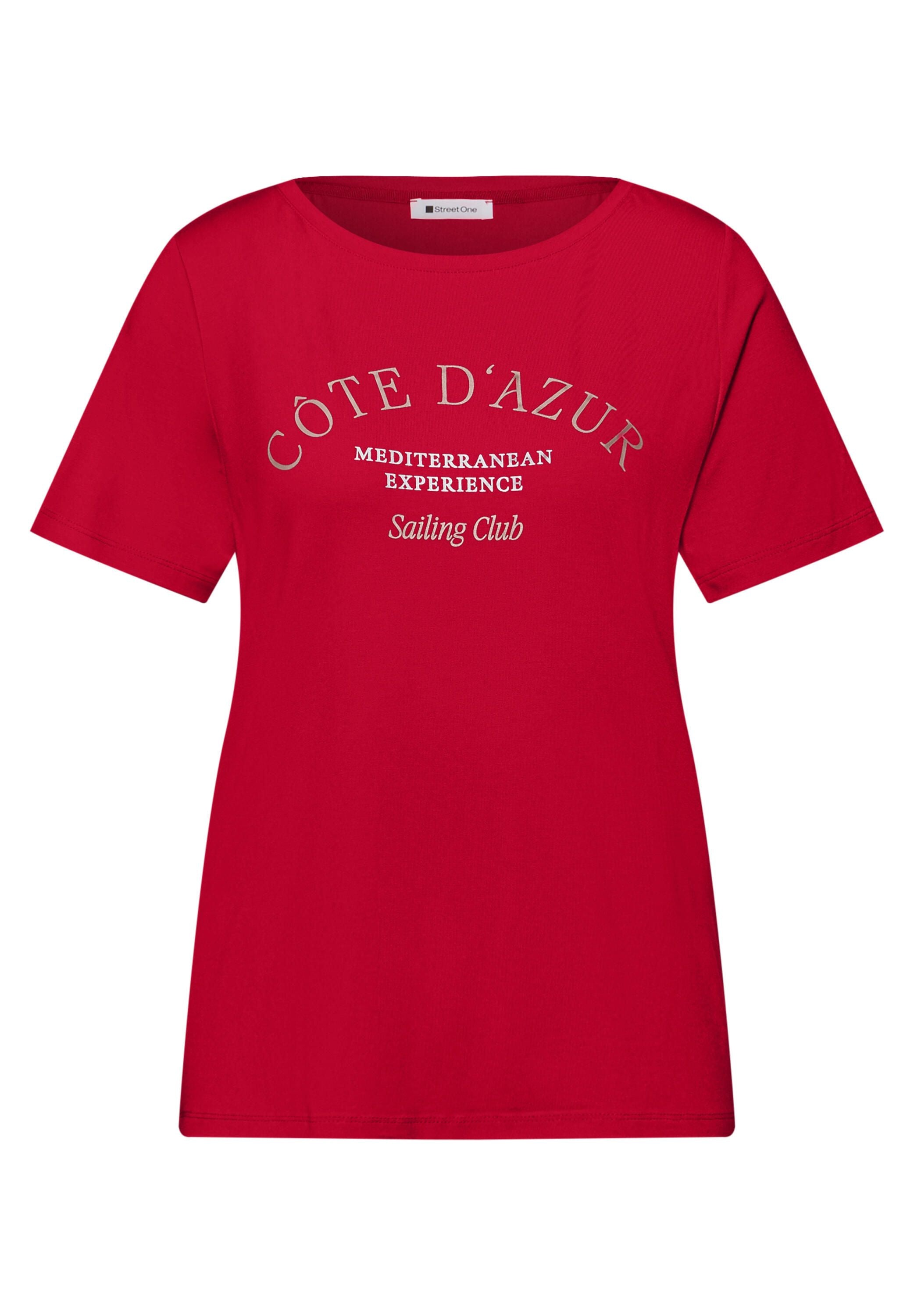 T-Shirt aus Viskose