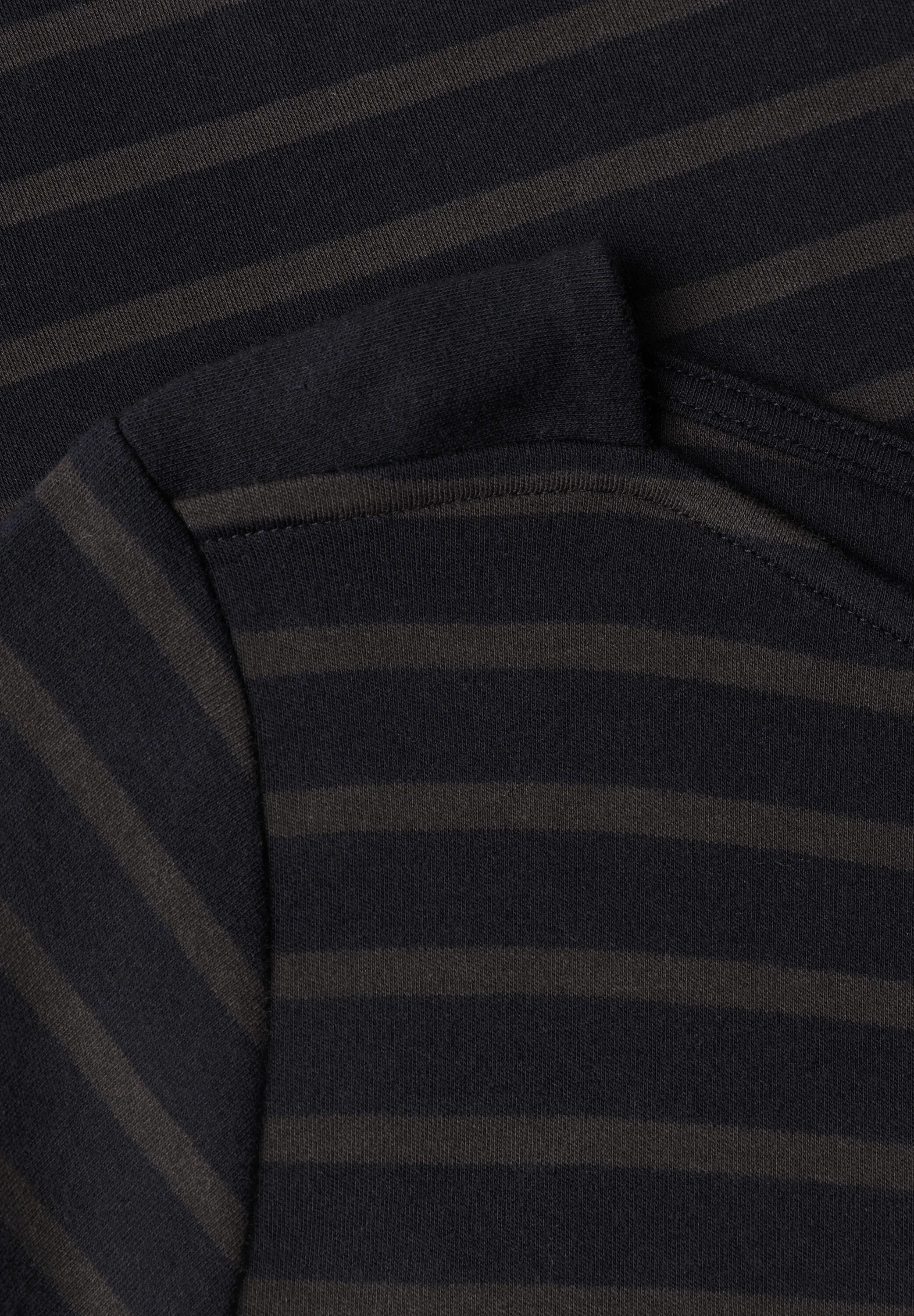 3/4-Arm Shirt mit Streifen