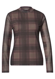 Langarmshirt Mesh