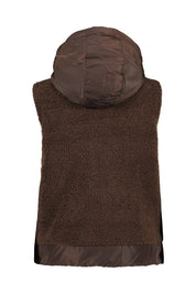 Teddy-Weste wendbar