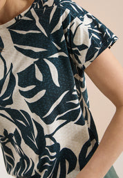 T-Shirt aus Baumwollmix