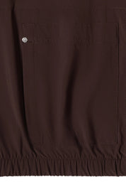Blouson mit Bündchenkragen