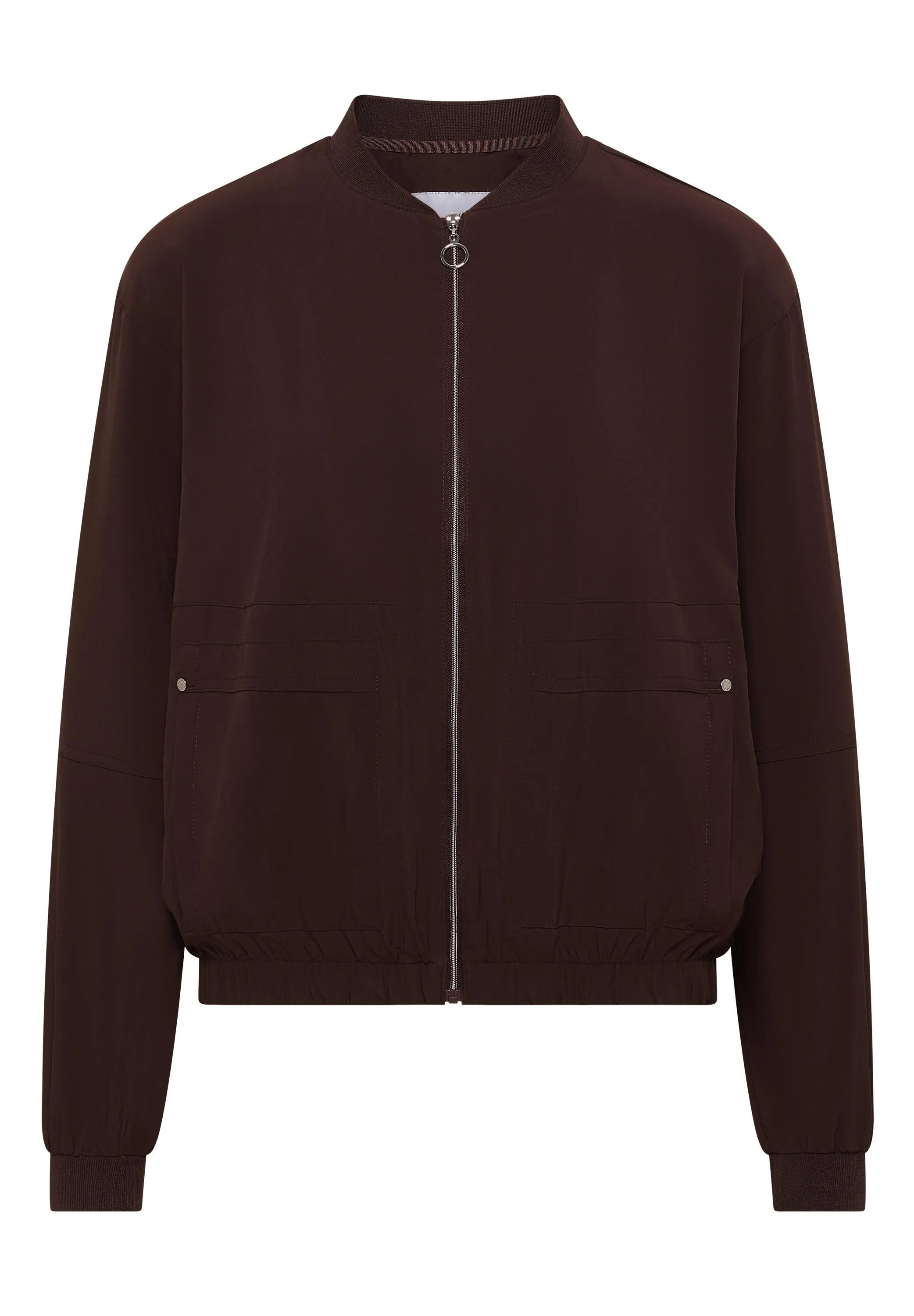 Blouson mit Bündchenkragen