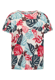 T-Shirt aus Baumwollmix