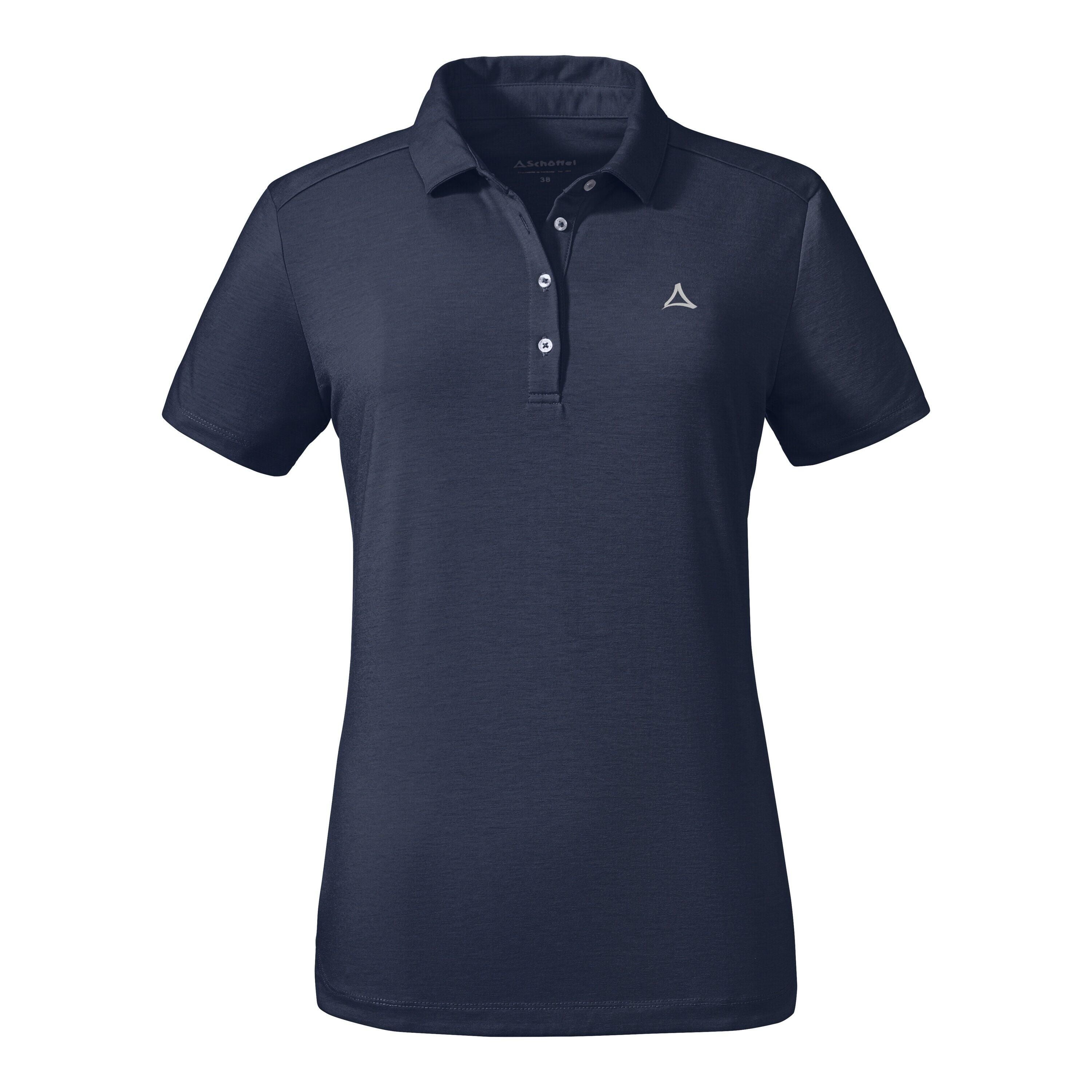 Funktionsshirt mit Polohemdkragen