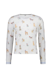 Schlafshirt mit Print