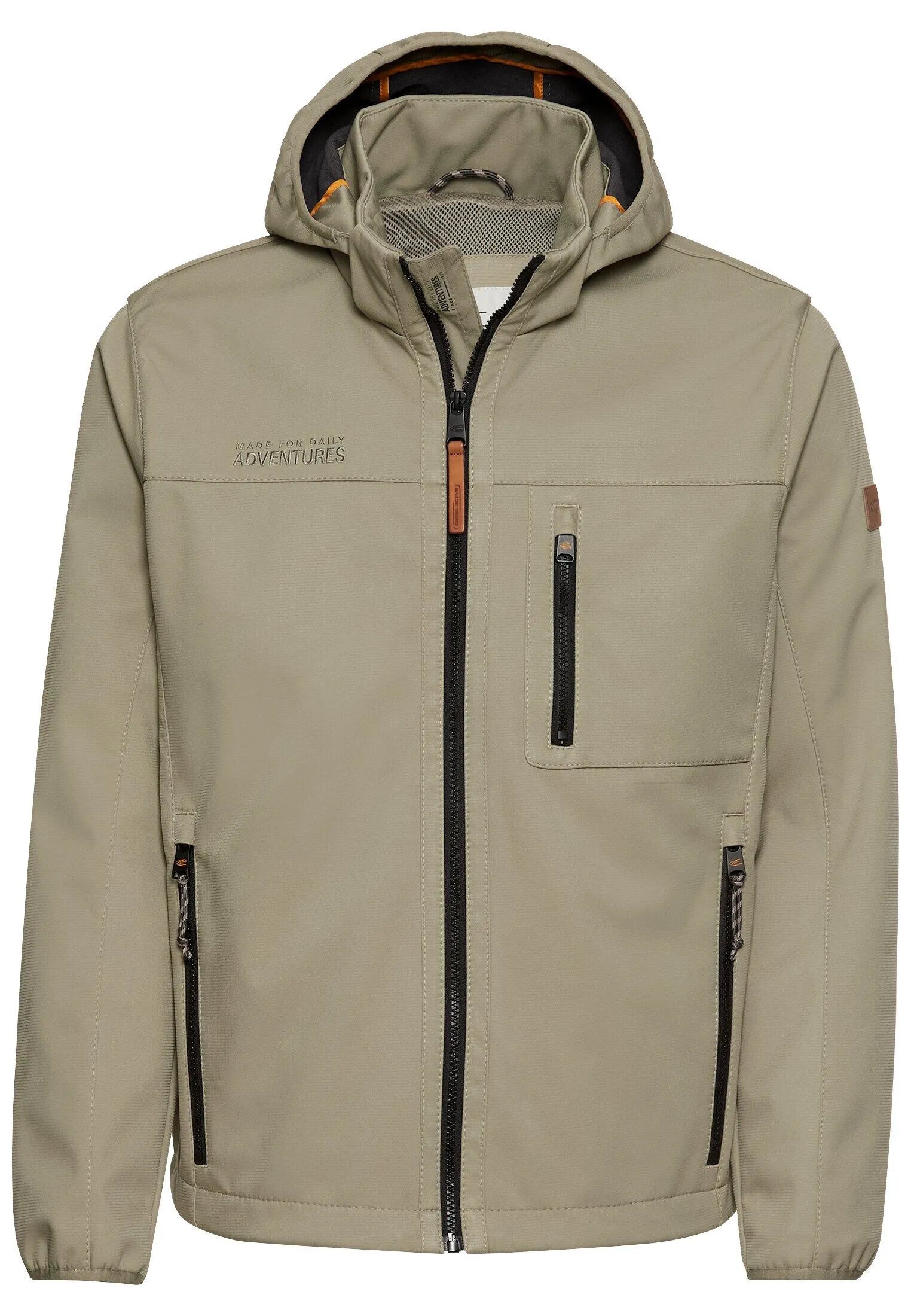 Softshelljacke aus recyceltem Polyester