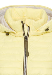 Steppjacke mit abnehmbarer Kapuze