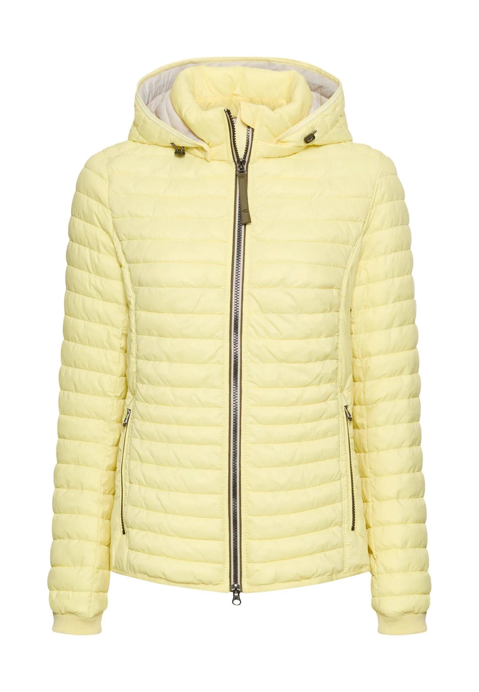 Steppjacke mit abnehmbarer Kapuze