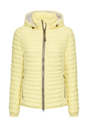 Steppjacke mit abnehmbarer Kapuze