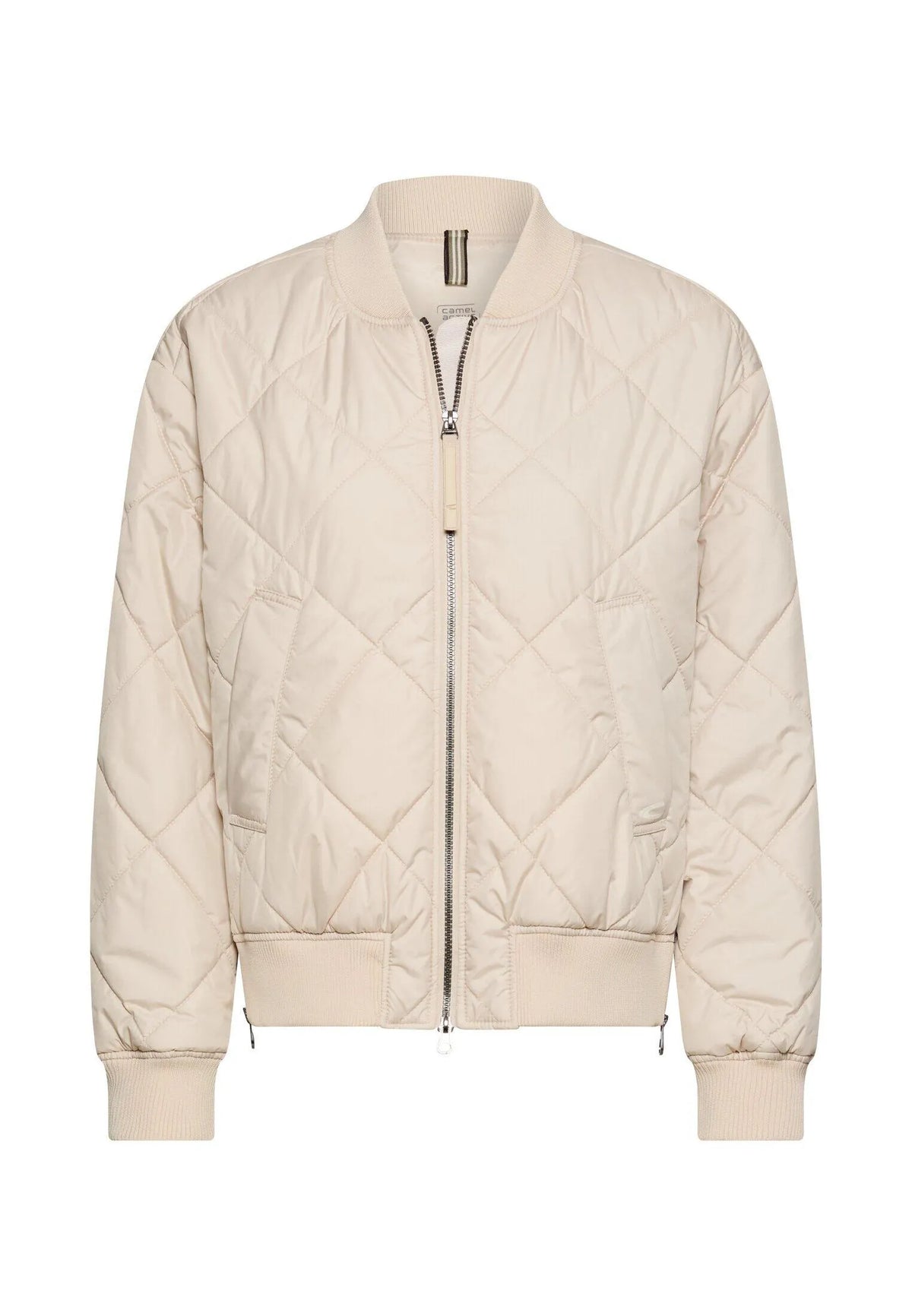 Bomberjacke mit Bündchenkragen