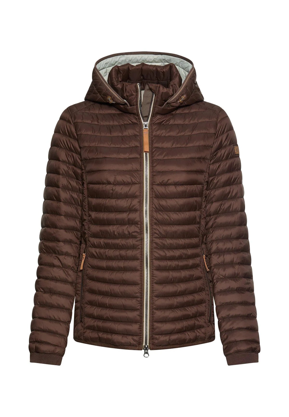 Steppjacke mit abnehmbarer Kapuze