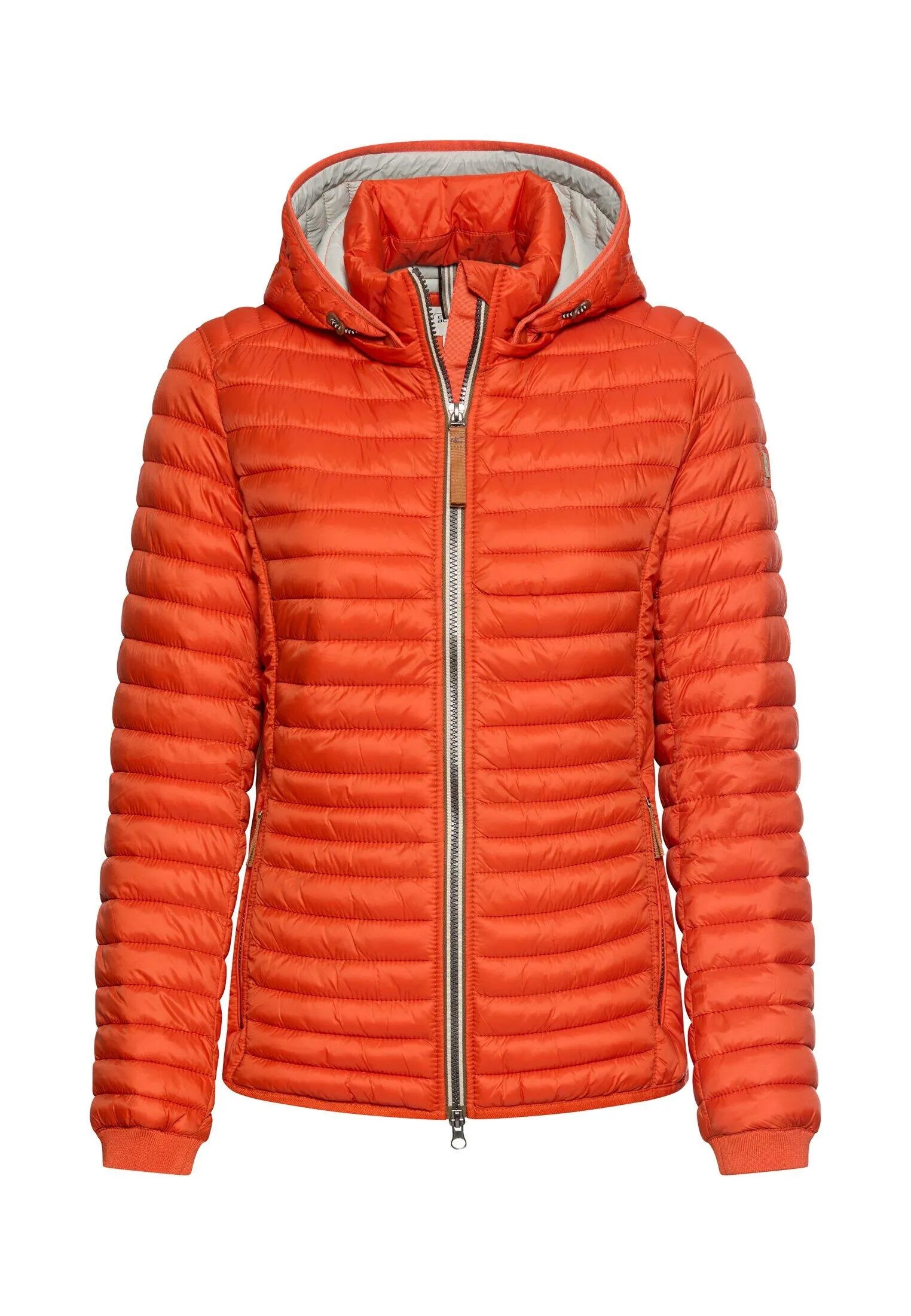 Steppjacke mit abnehmbarer Kapuze