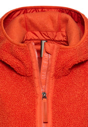 Teddyjacke mit Kapuze