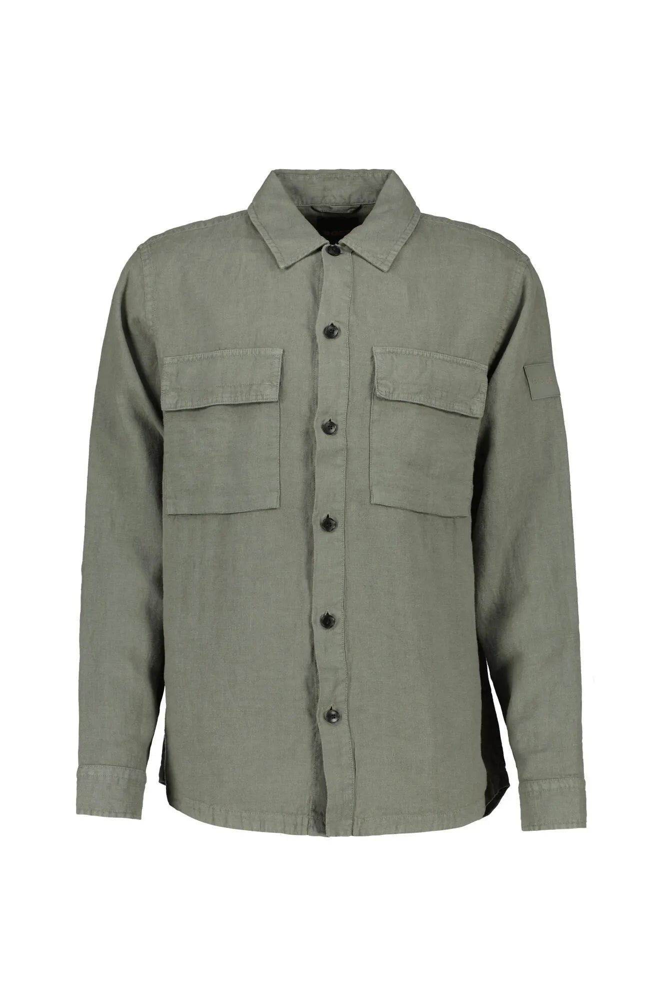 Overshirt aus Leinen
