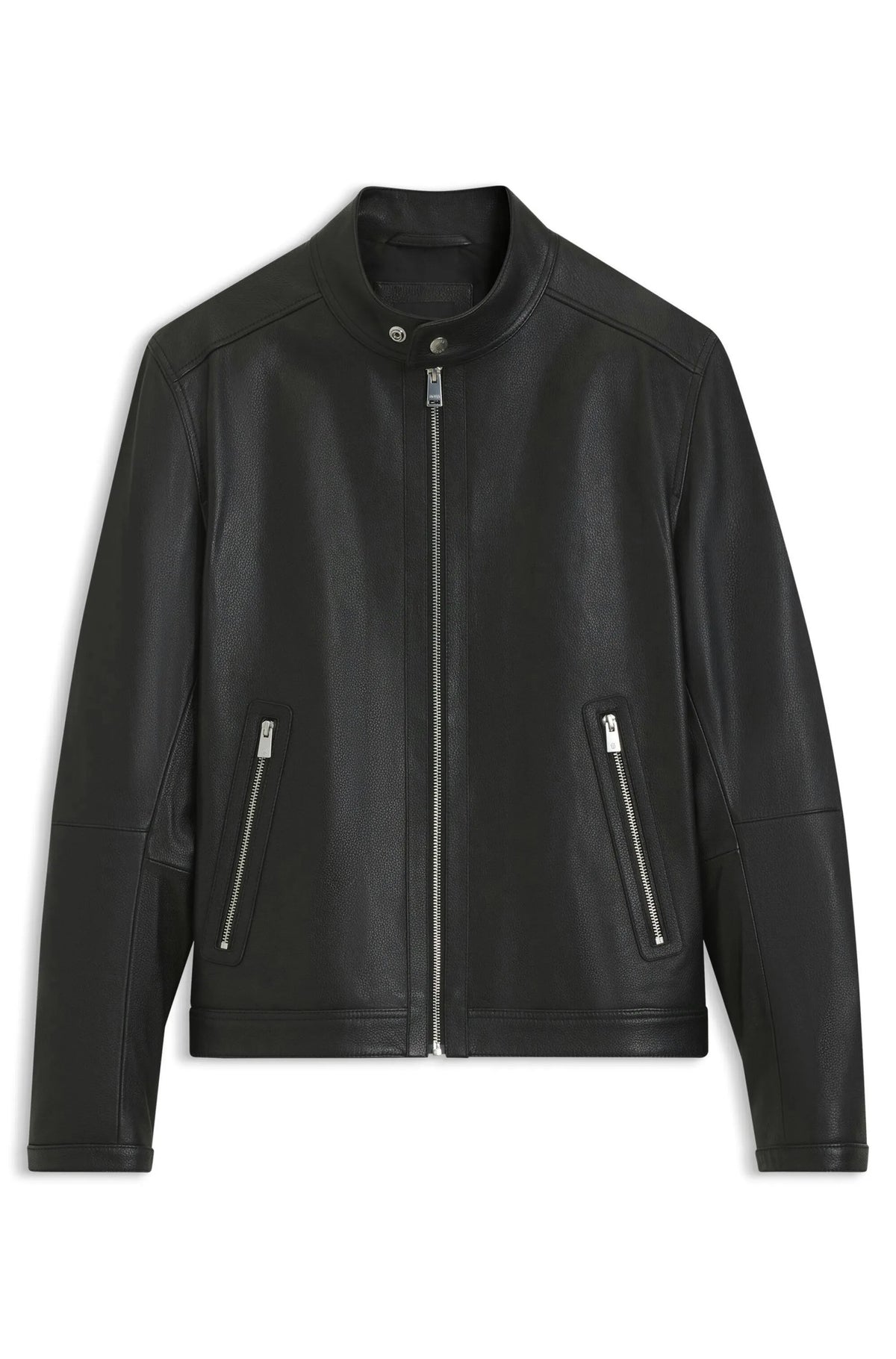 Lederjacke MANSELL mit Stehkragen