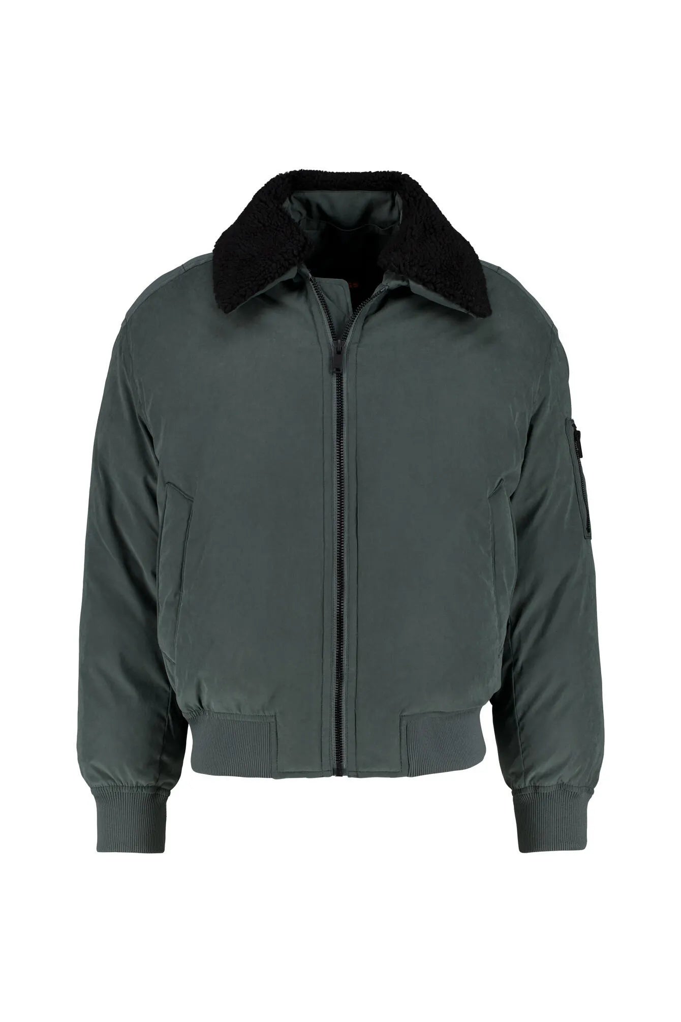 Steppjacke mit aufliegendem Kragen