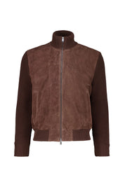 Übergangsjacke aus Wildleder