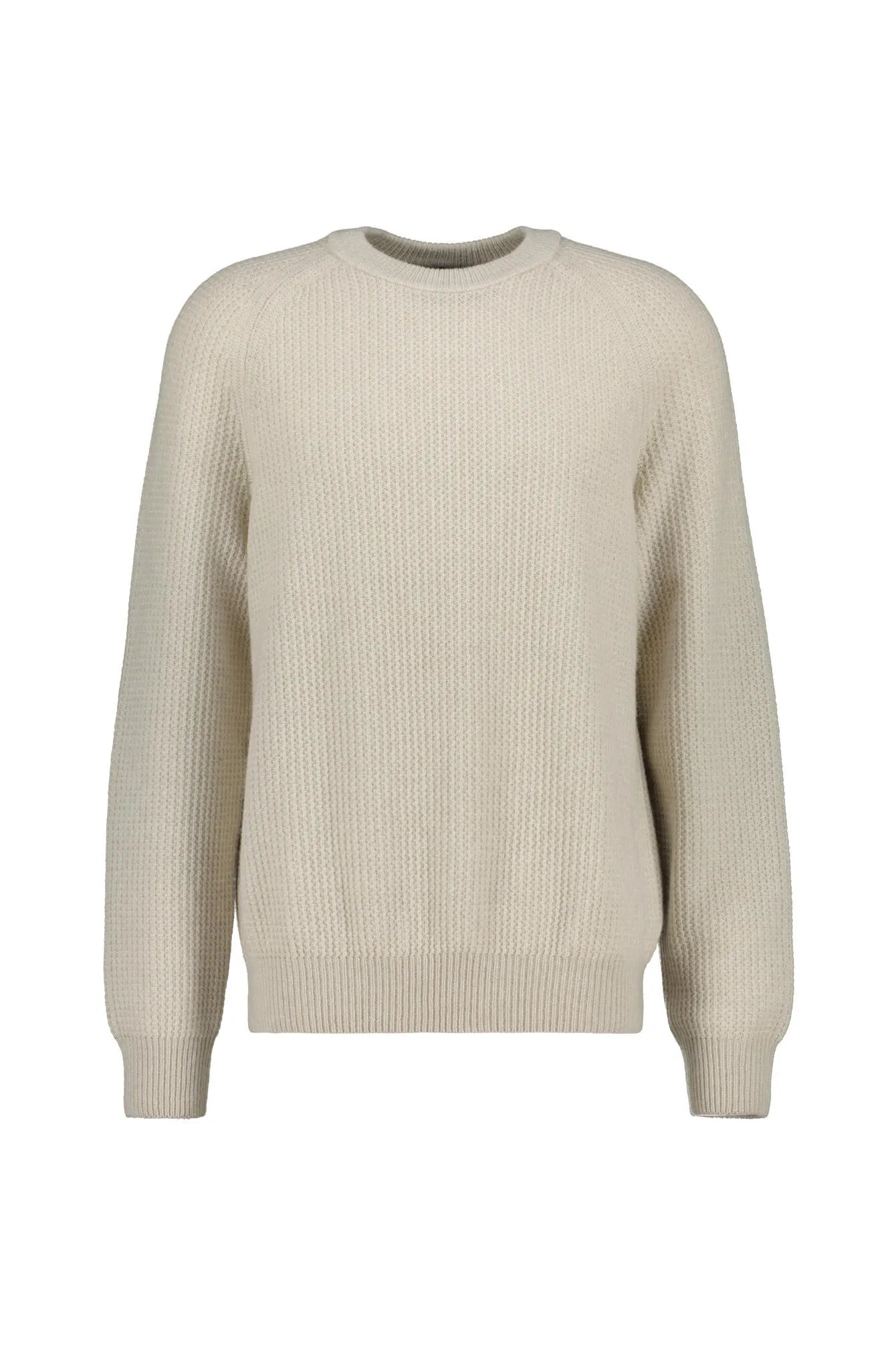 Strickpullover aus Schurwollmix