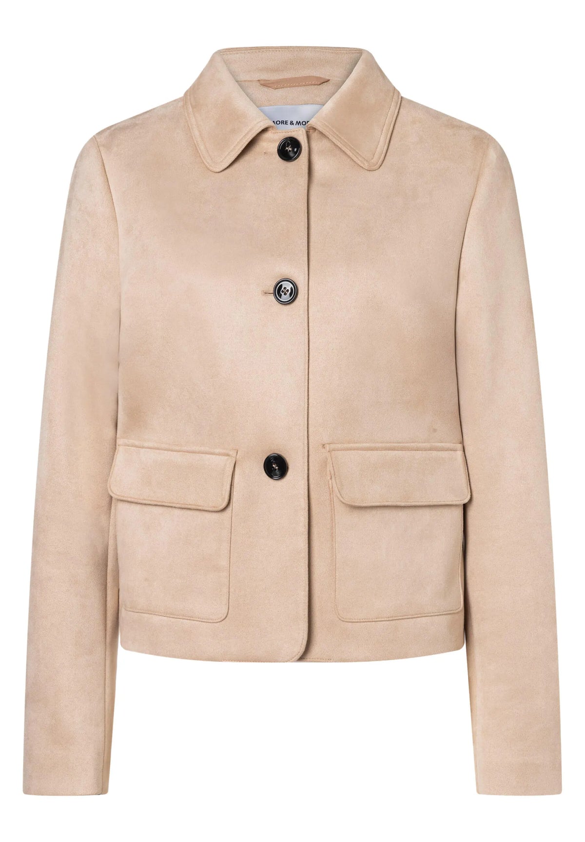 Leichte Jacke in Wildleder-Optik