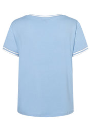 T-Shirt aus Viskose