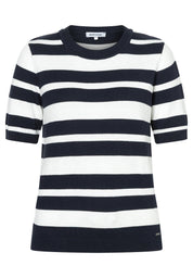 Strick-T-Shirt aus Viskose