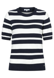 Strick-T-Shirt aus Viskose