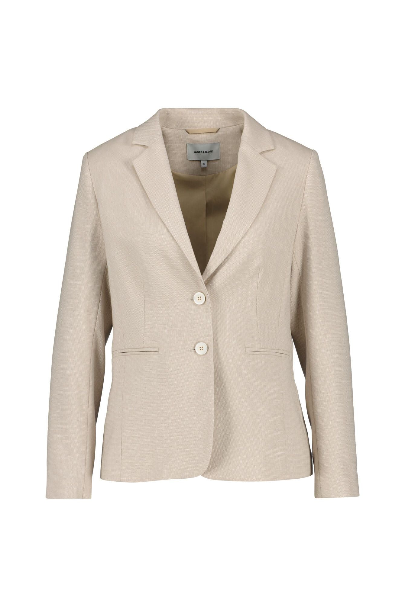 Blazer meliert aus Viskosemix