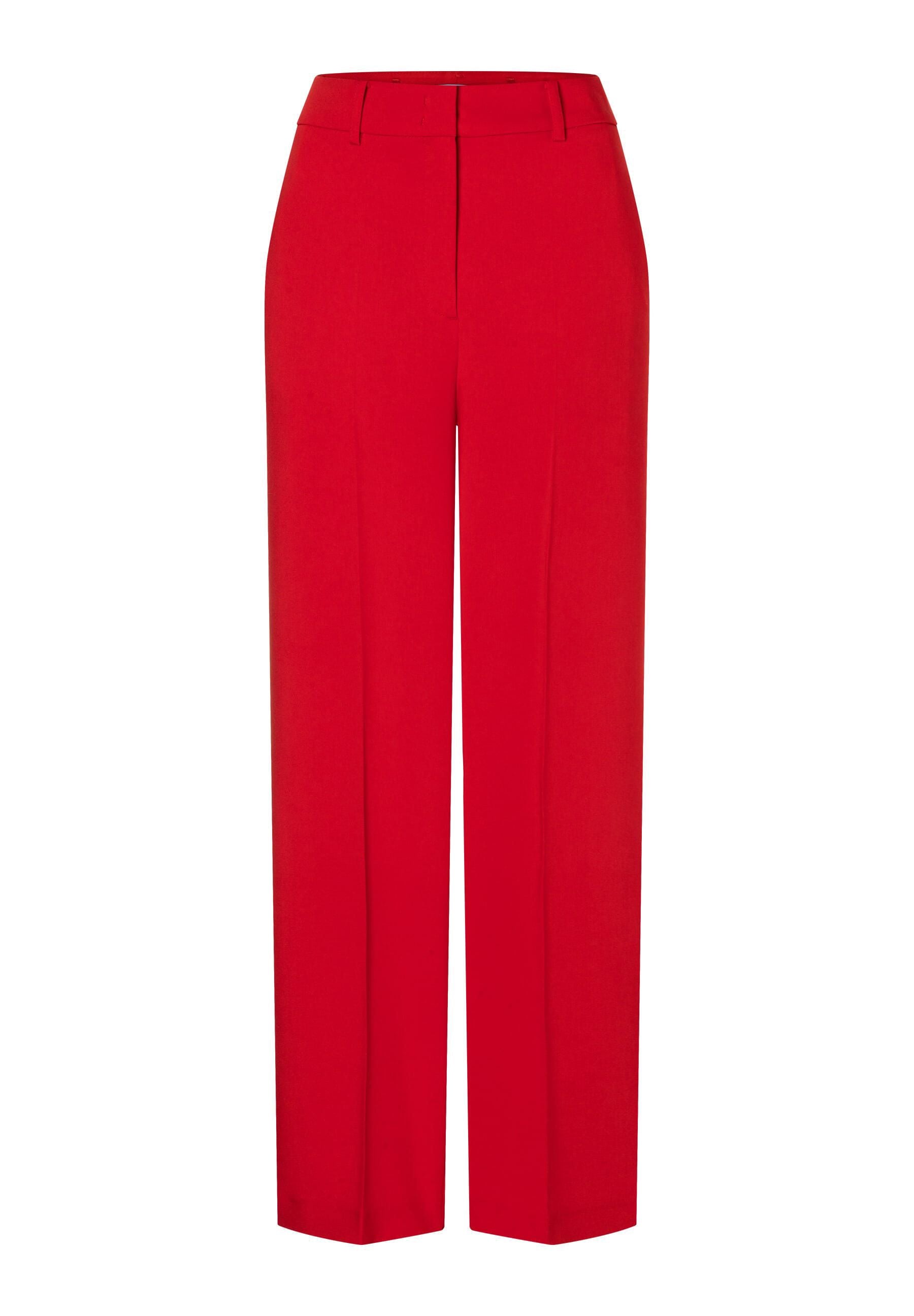 Hose Wide Leg mit Bügelfalte