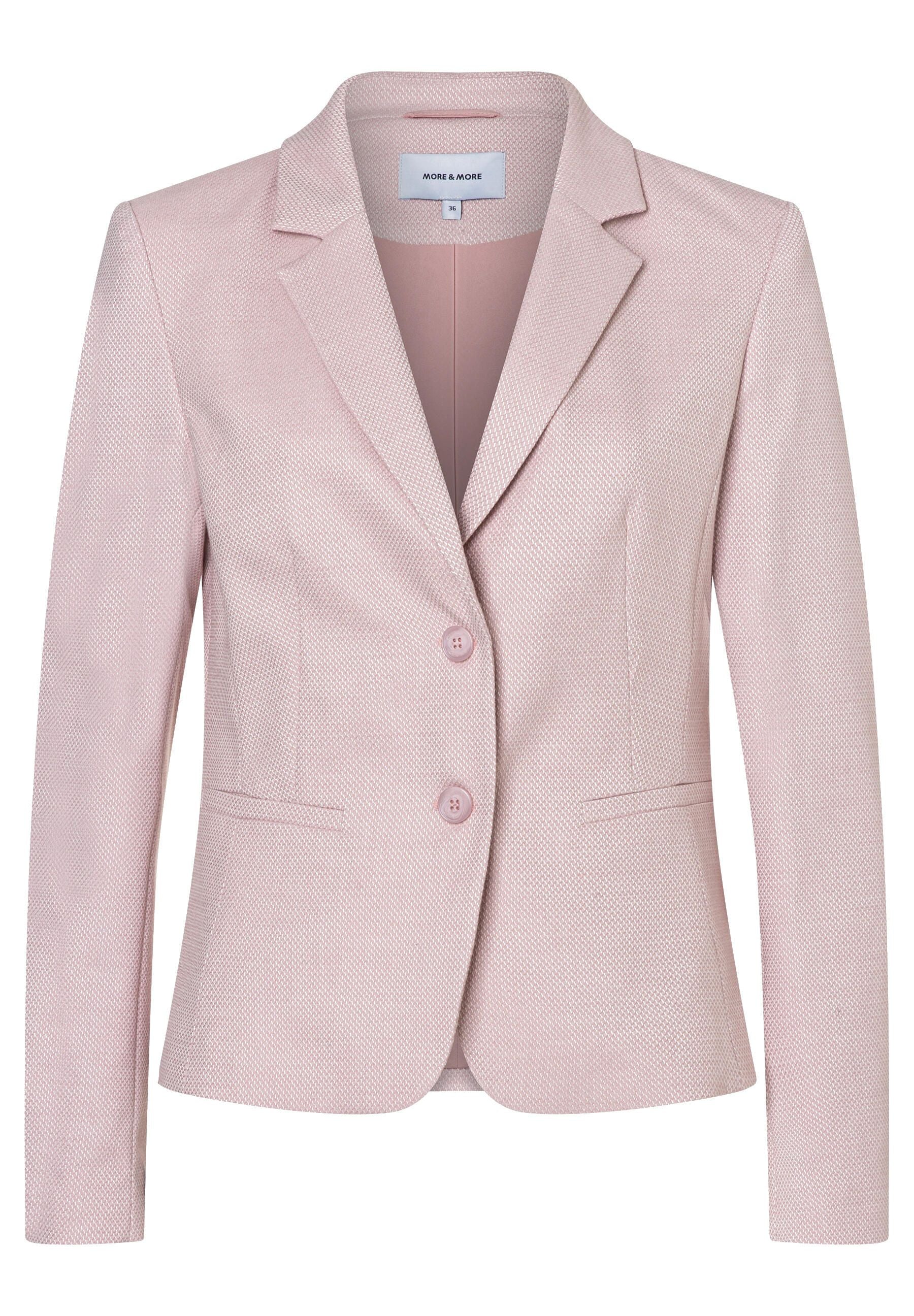Blazer strukturiert aus Viskosemix
