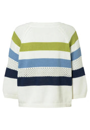 Strickpullover aus Baumwollmix