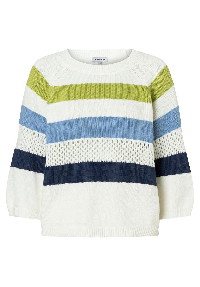 Strickpullover aus Baumwollmix
