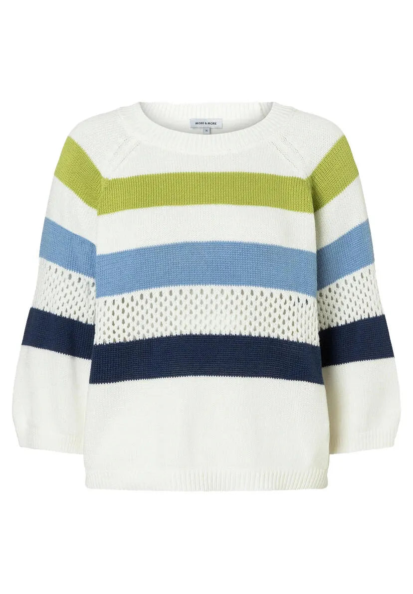 Strickpullover aus Baumwollmix