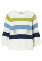 Strickpullover aus Baumwollmix