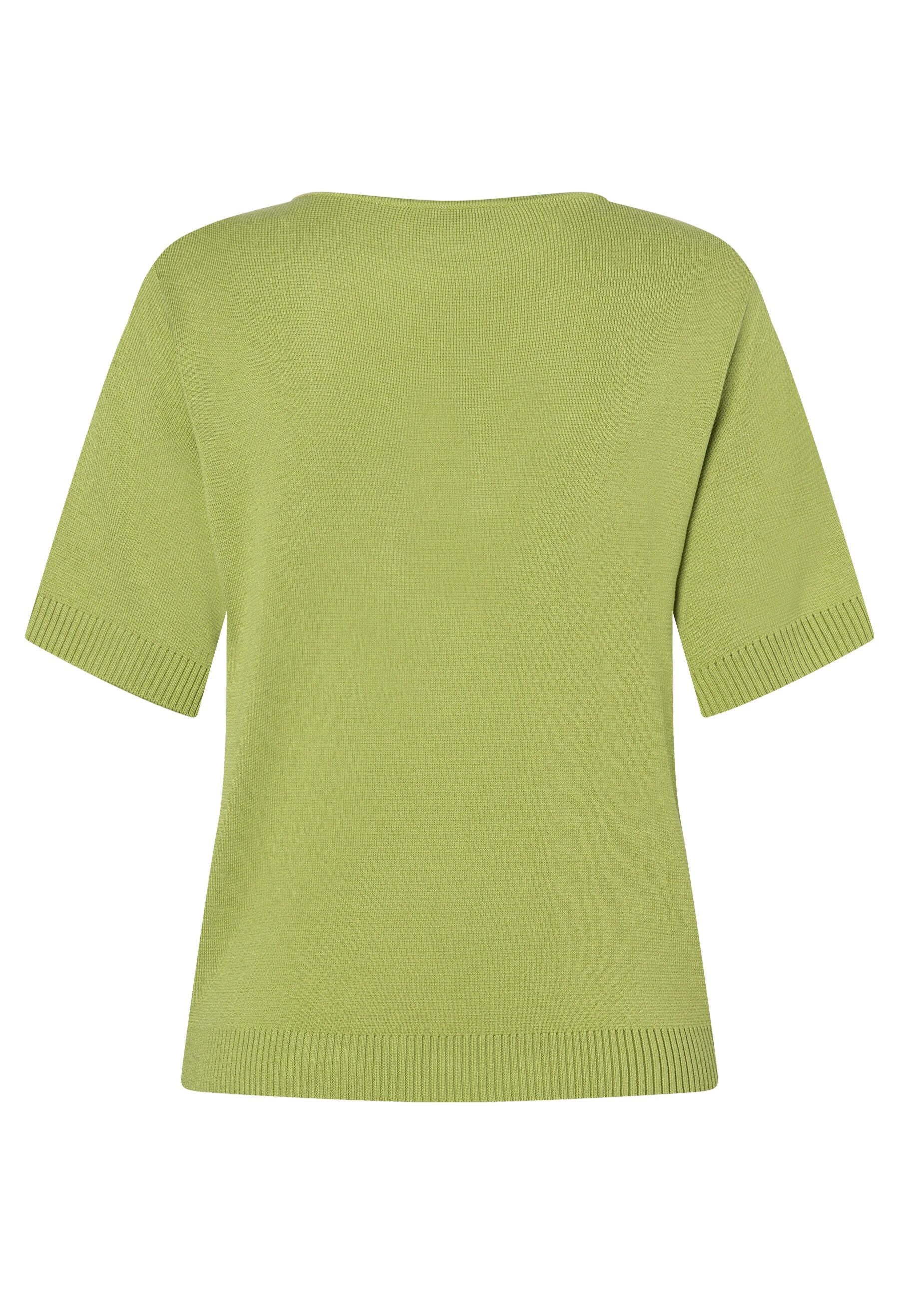 Strick-T-Shirt aus Viskosemix
