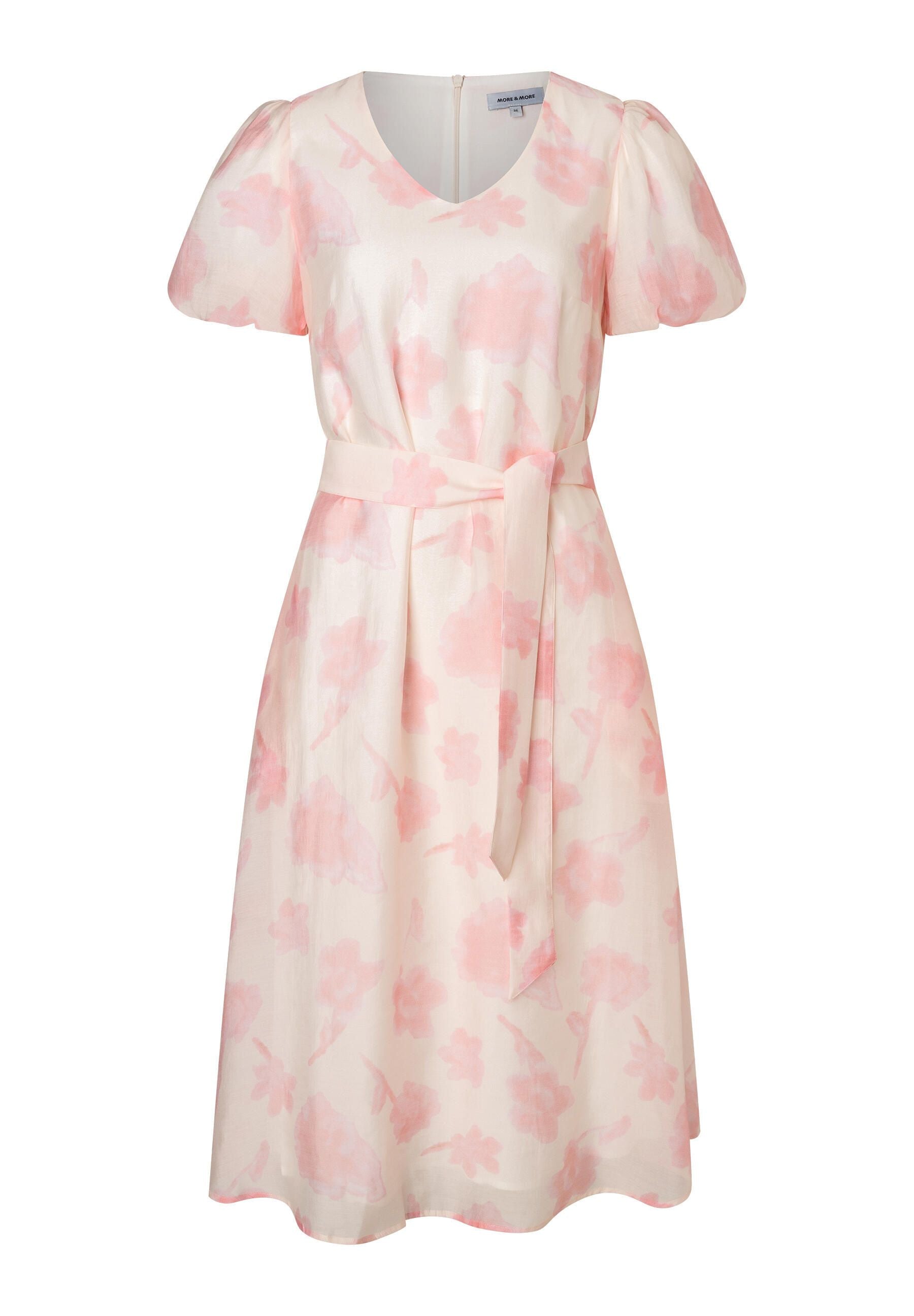 Chiffonkleid Midi floral
