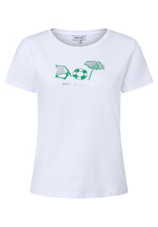 T-Shirt aus Baumwolle