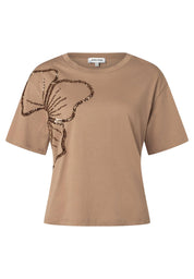 T-Shirt Regular Fit aus Baumwolle