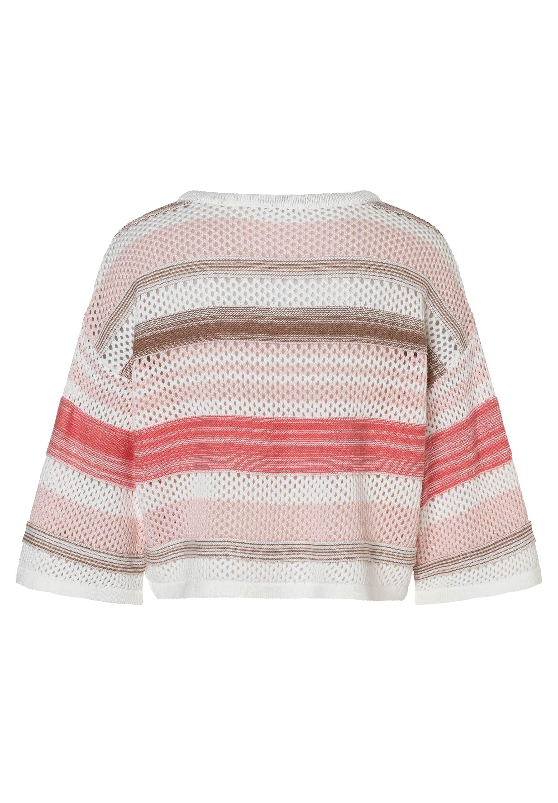 Strickpullover mit Streifen