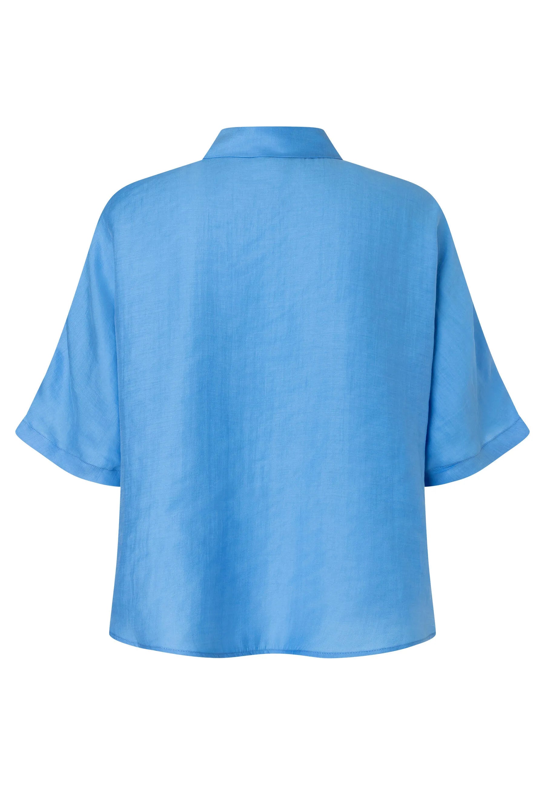 Hemdbluse aus Lyocellmix