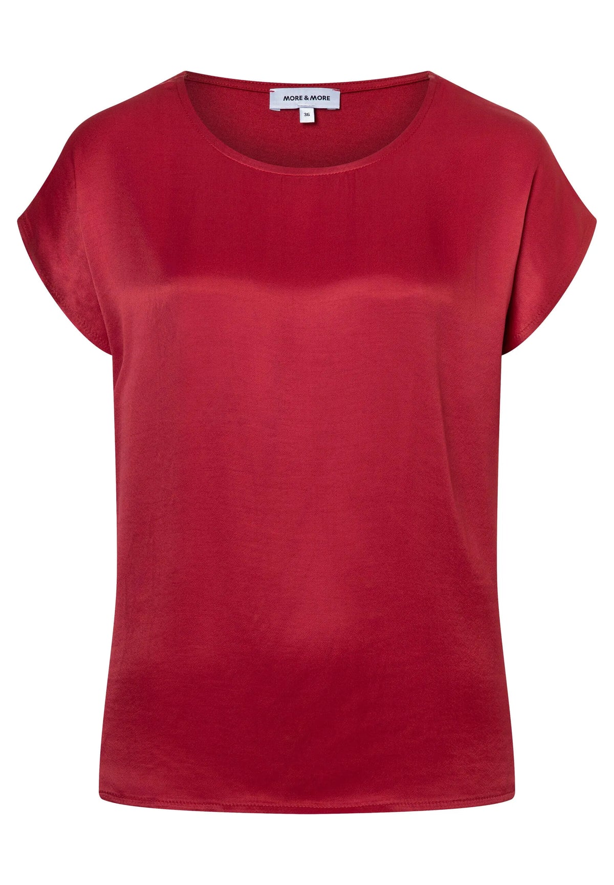 T-Shirt aus Satin