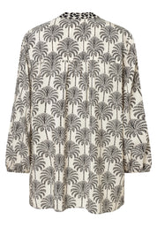 Tunika-Bluse aus Viskose