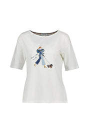 T-Shirt aus Baumwolle