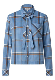 Bluse aus Baumwollmix