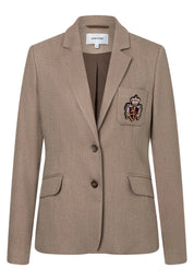 Blazer mit Pattentaschen