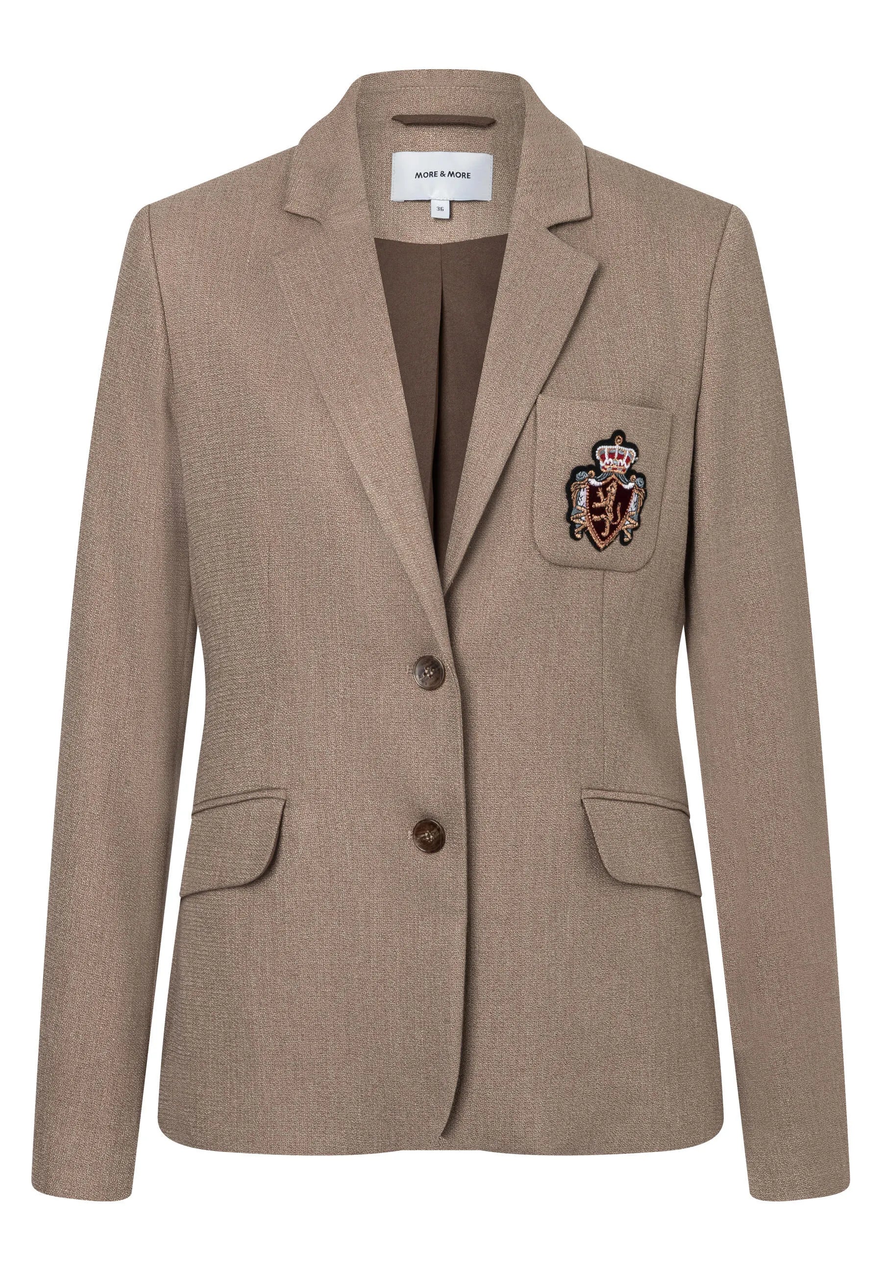Blazer mit Pattentaschen