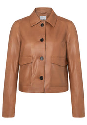 Lederjacke