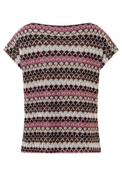 T-Shirt gemustert