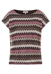 T-Shirt gemustert
