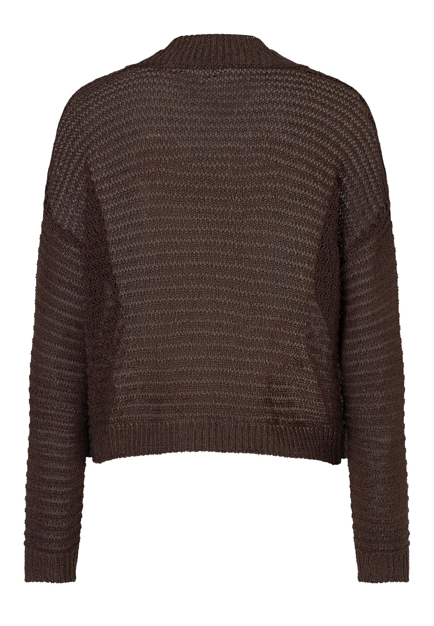 Strickpullover mit V-Ausschnitt